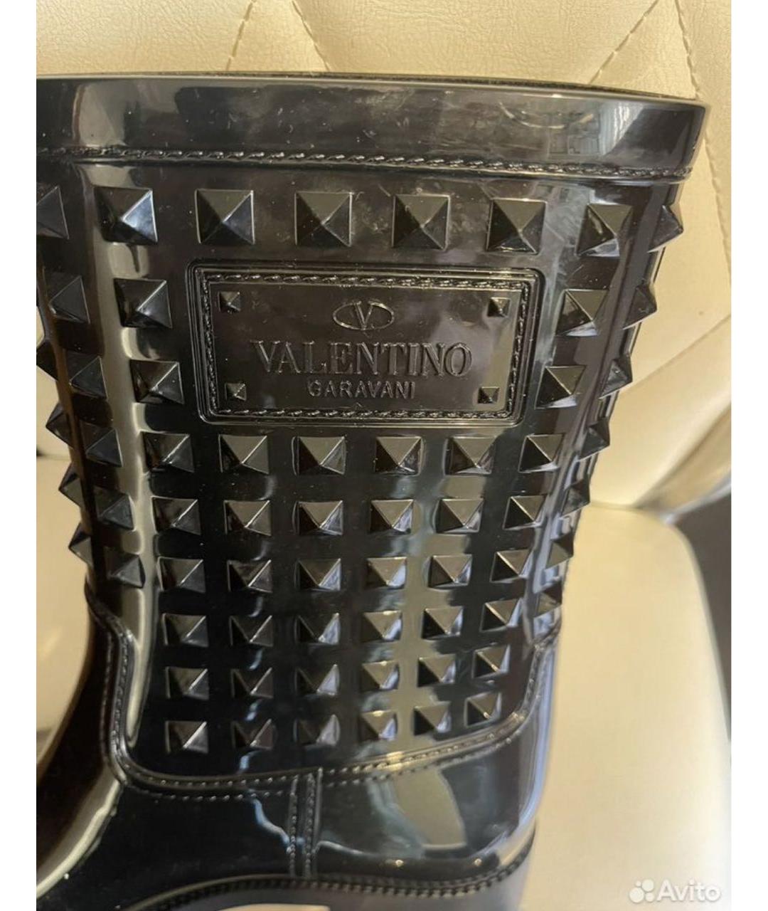 VALENTINO Черные сапоги, фото 4