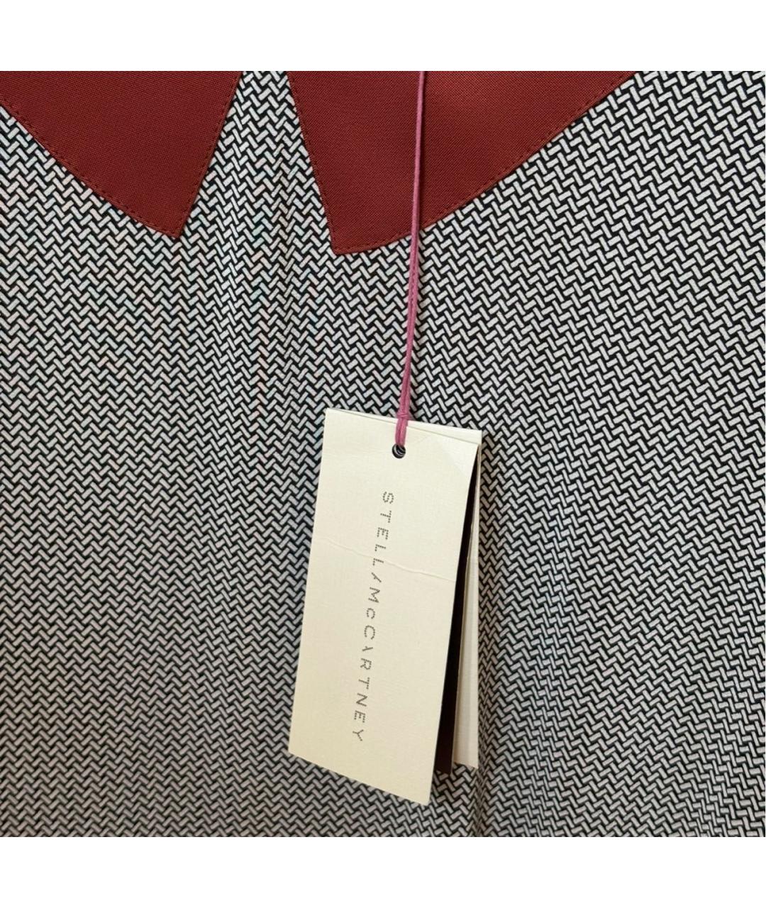 STELLA MCCARTNEY Серое вискозное повседневное платье, фото 3
