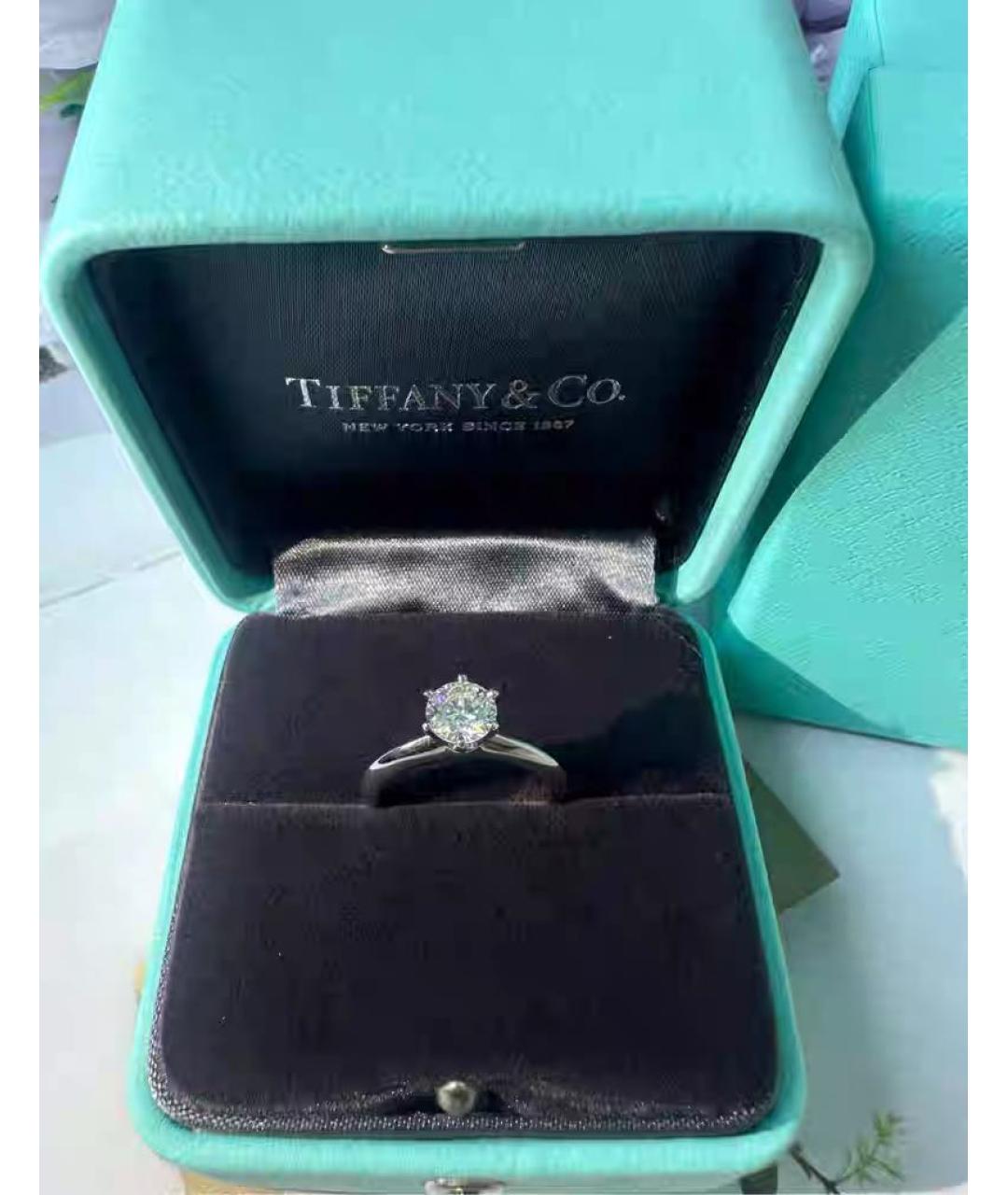 TIFFANY&CO Серебряное кольцо из белого золота, фото 5
