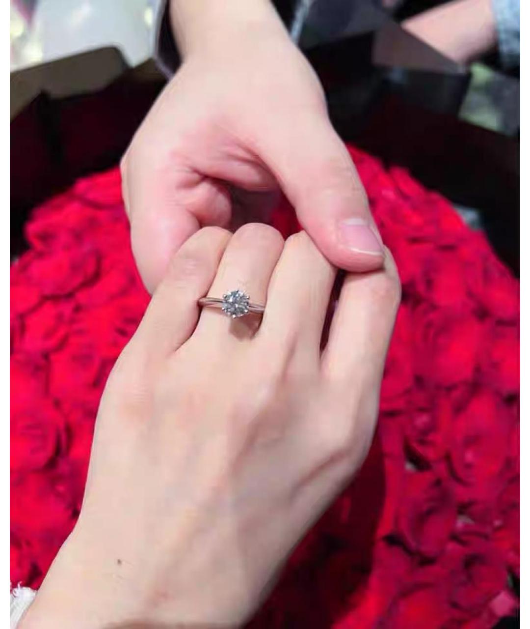 TIFFANY&CO Серебряное кольцо из белого золота, фото 4