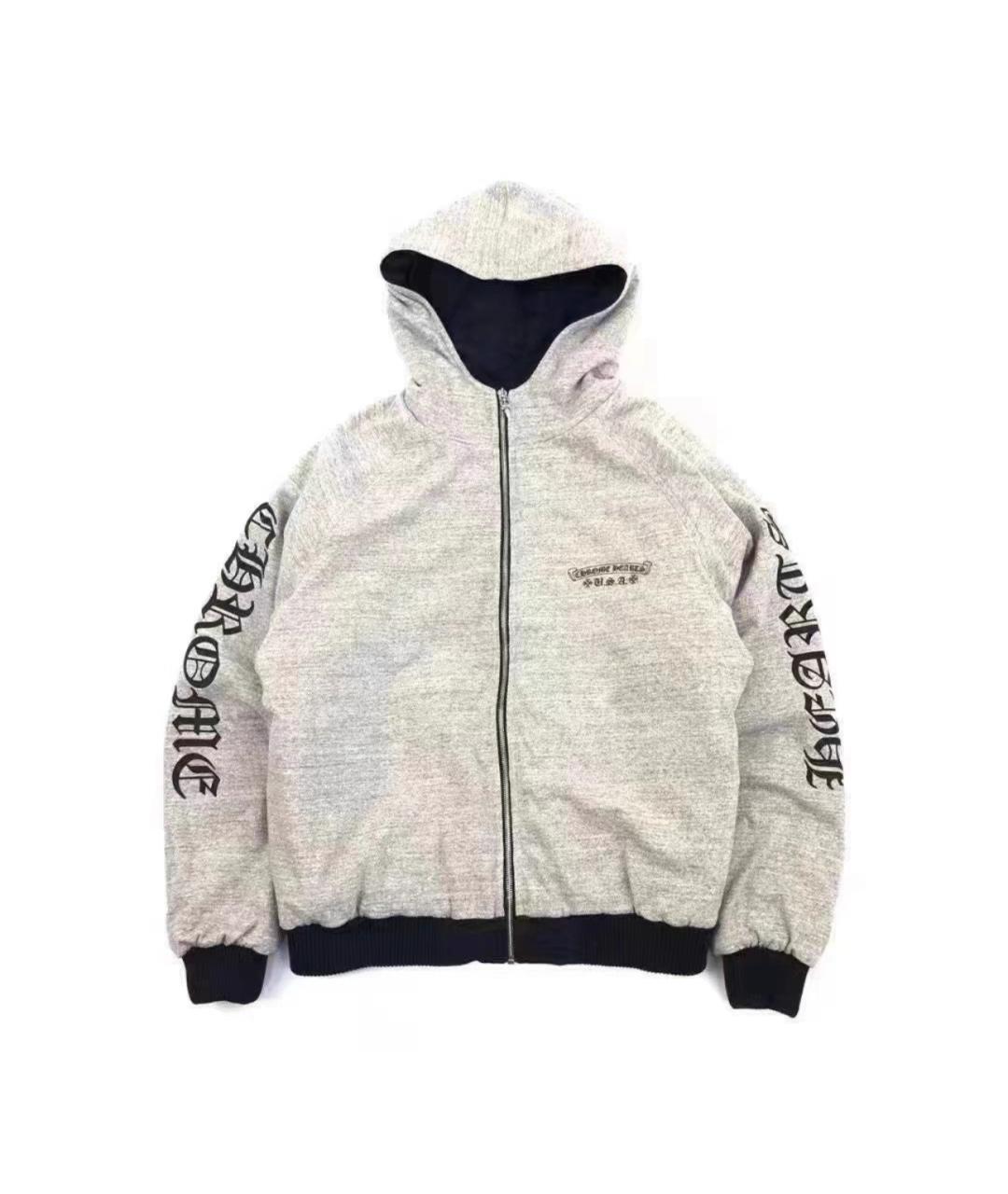 CHROME HEARTS Темно-синяя хлопковая куртка, фото 3