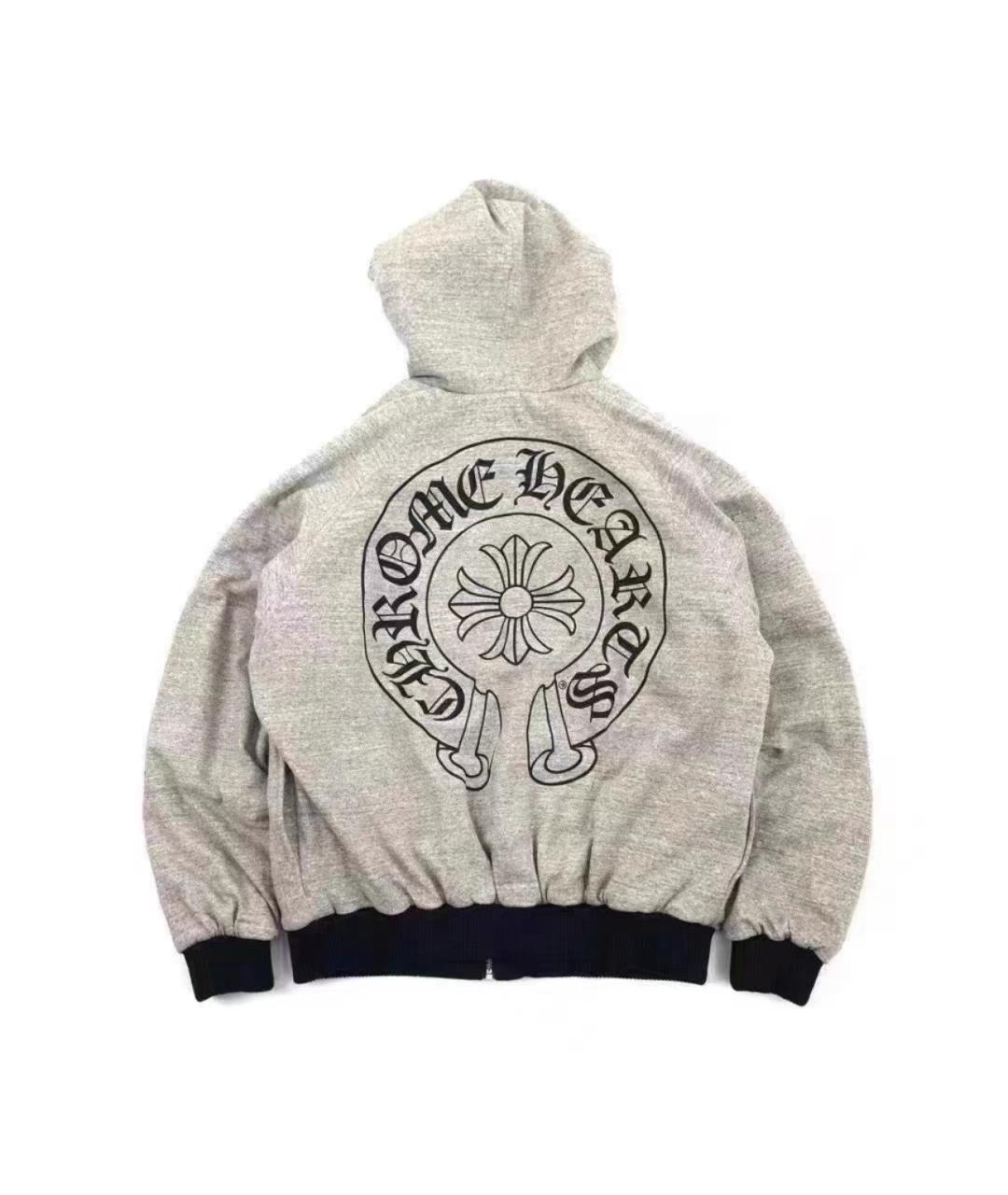 CHROME HEARTS Темно-синяя хлопковая куртка, фото 2