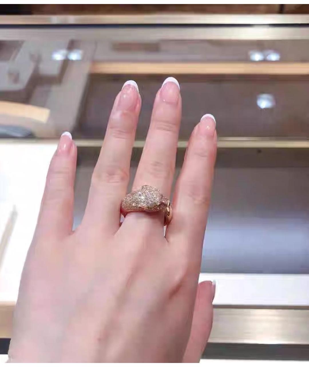 CARTIER Желтое кольцо из розового золота, фото 5