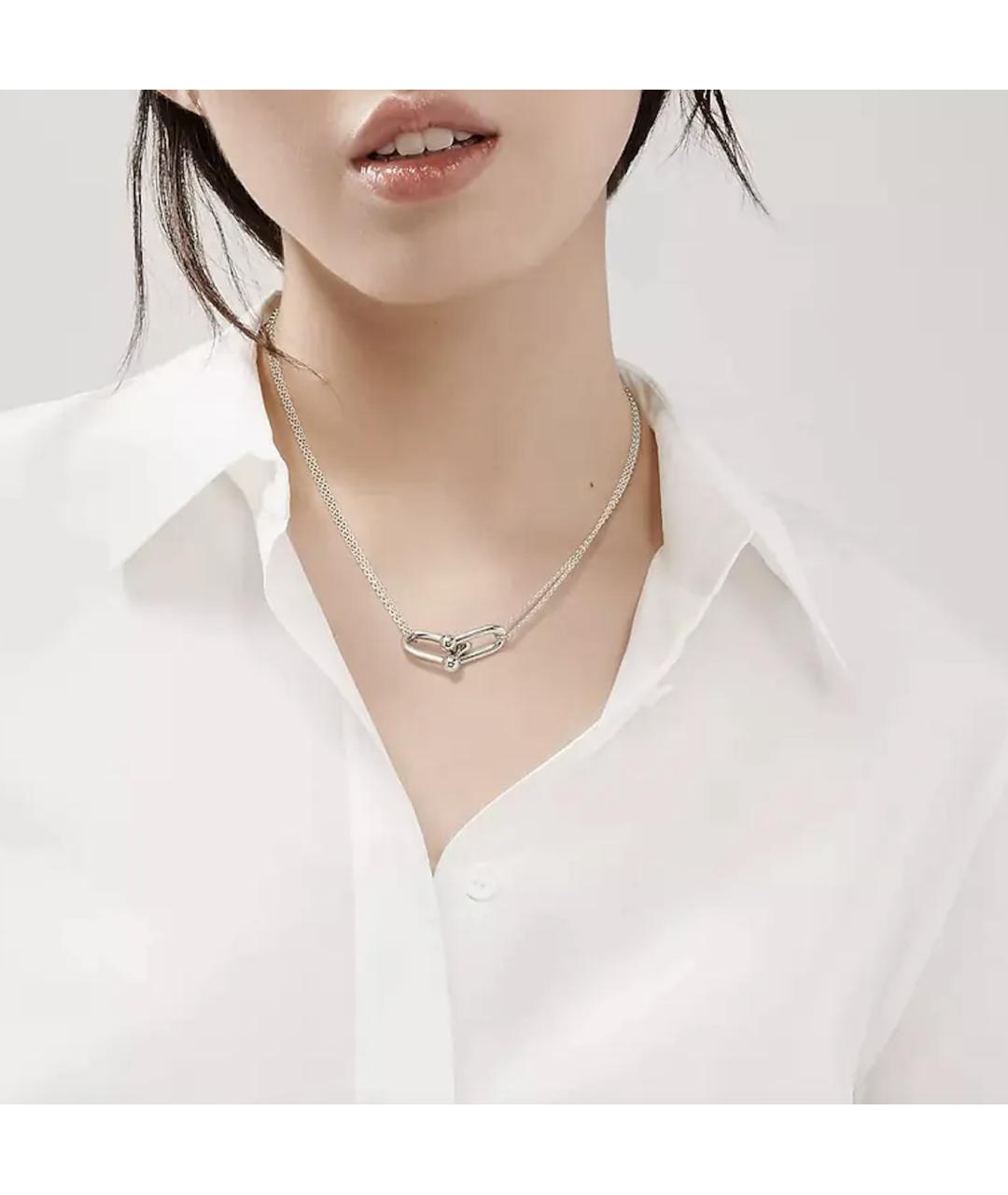 TIFFANY&CO Серебряное серебряное колье, фото 2
