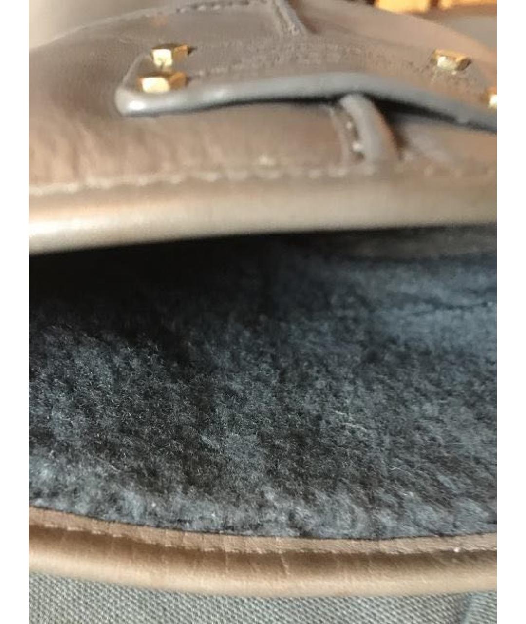 MARC JACOBS Серые кожаные ботильоны, фото 3