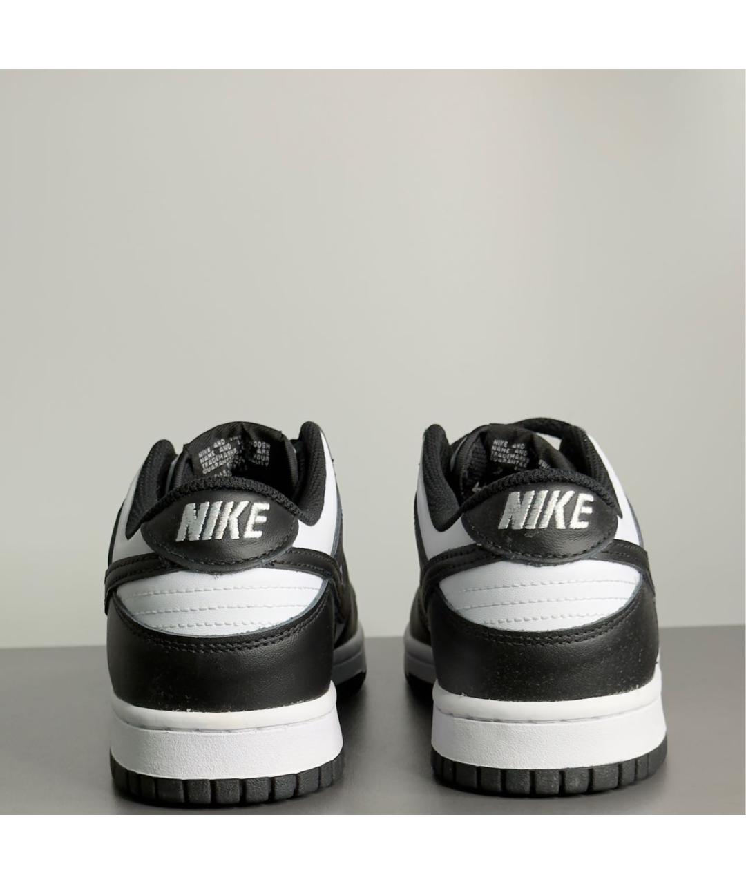 NIKE Черные кожаные кроссовки, фото 4
