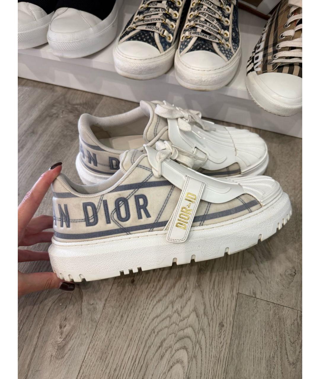 CHRISTIAN DIOR Белые кеды, фото 9