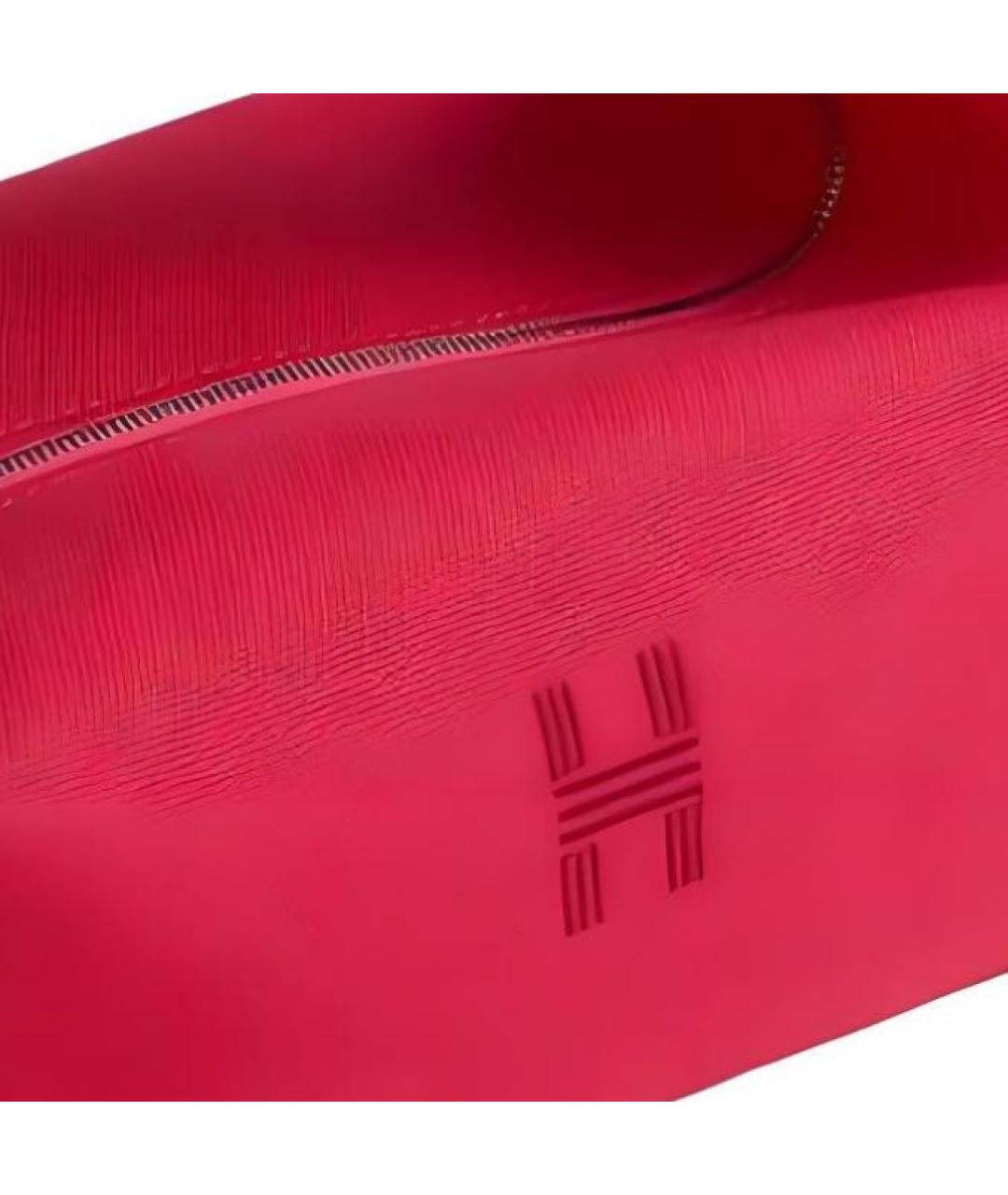 HERMES Фуксия косметичка, фото 4