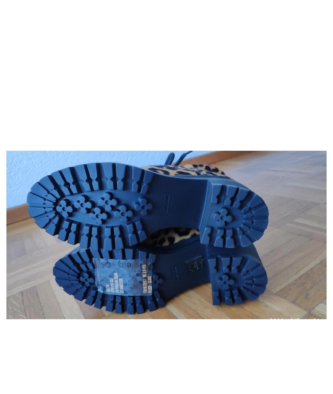 MIU MIU Мульти кожаные ботинки, фото 5