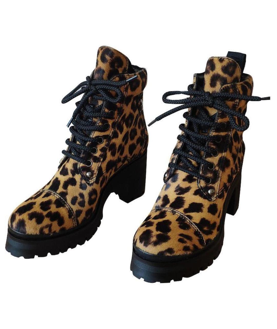 MIU MIU Мульти кожаные ботинки, фото 2