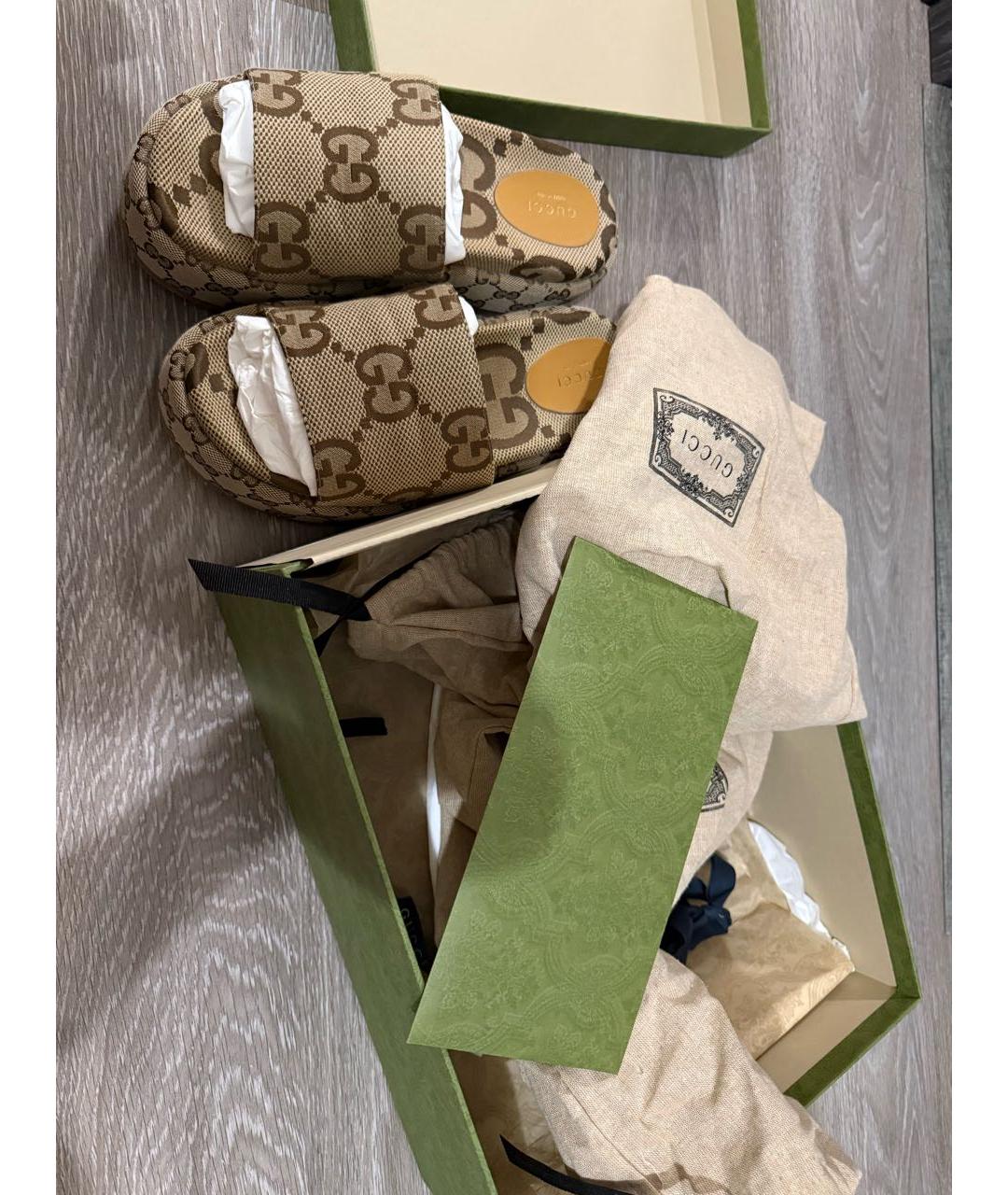 GUCCI Мульти шлепанцы, фото 2