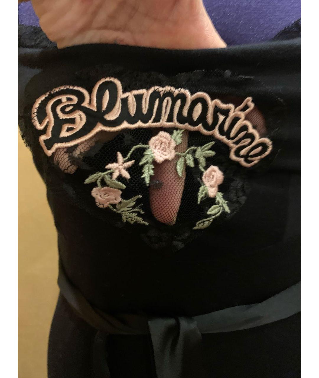 BLUMARINE Черная пижамы и сорочки, фото 3