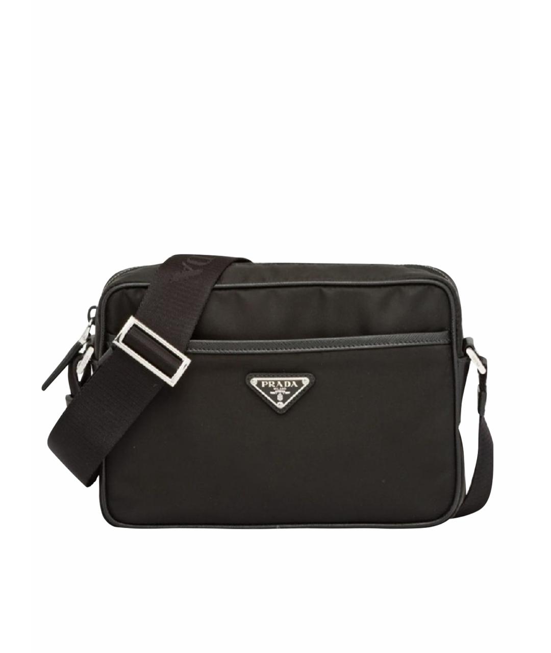 PRADA Черная сумка на плечо, фото 1
