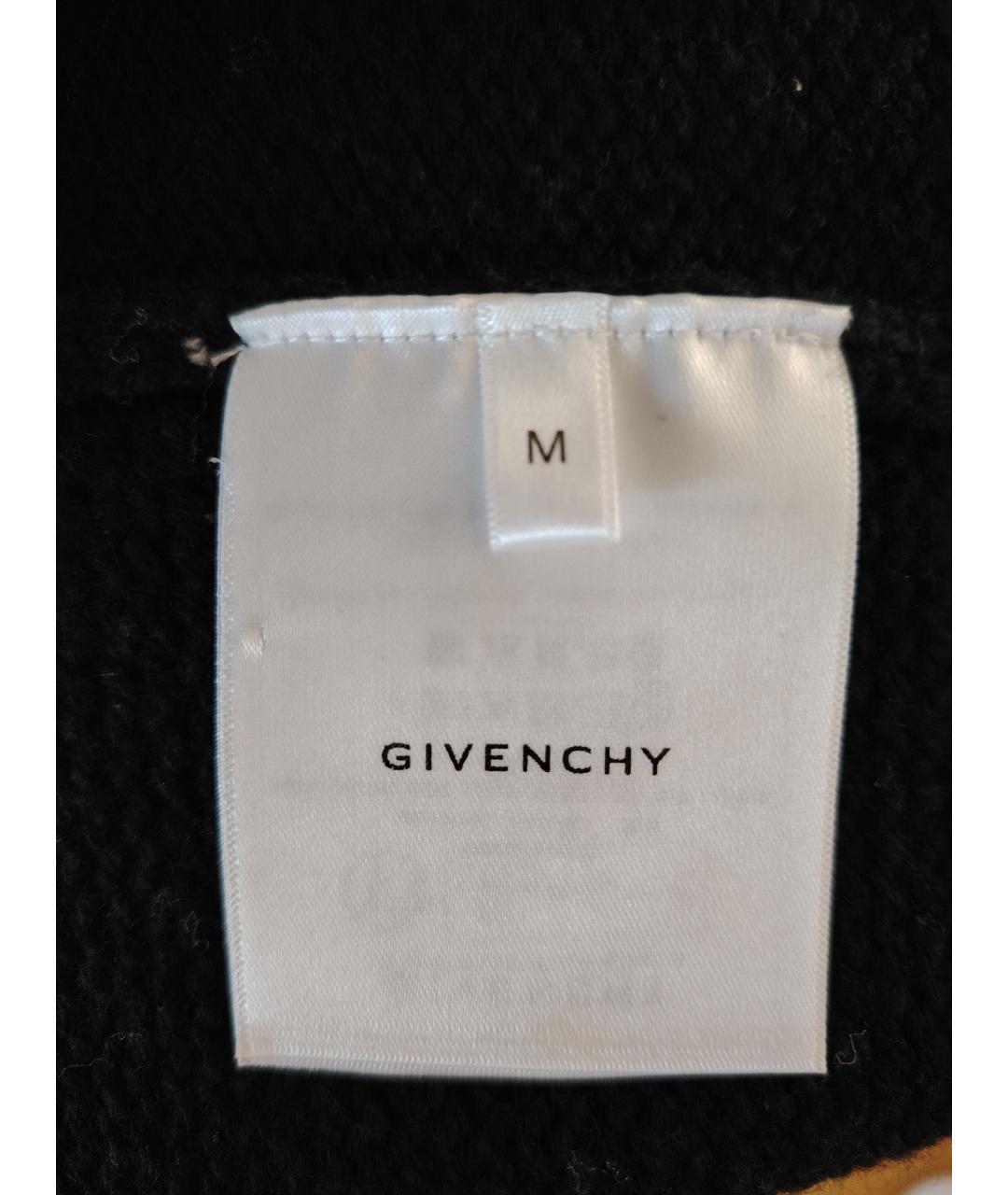 GIVENCHY Черный кашемировый джемпер / свитер, фото 4