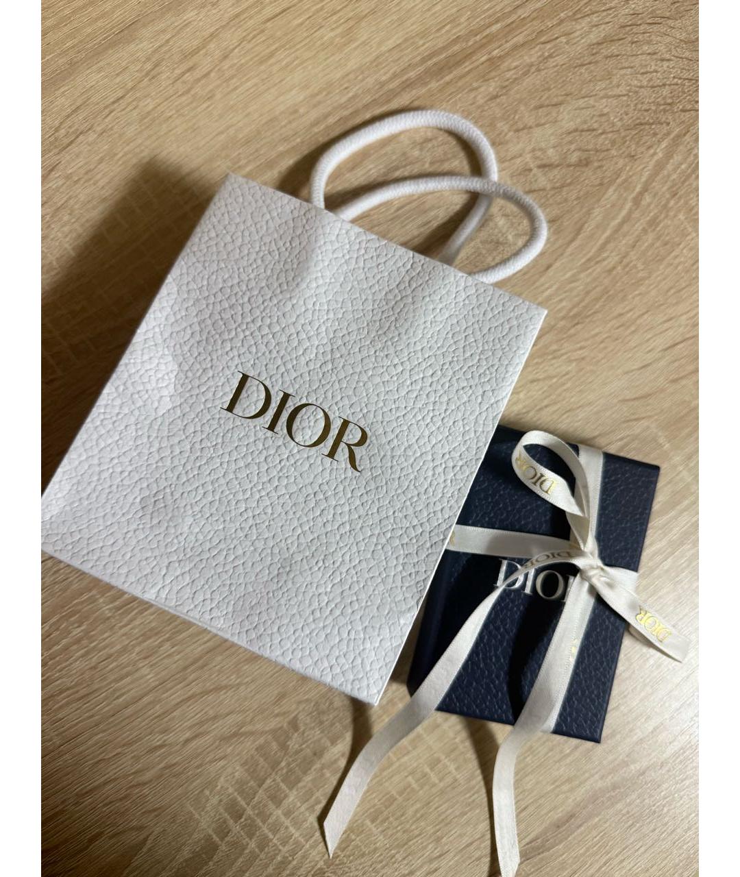 CHRISTIAN DIOR Серебряное металлическое колье, фото 4
