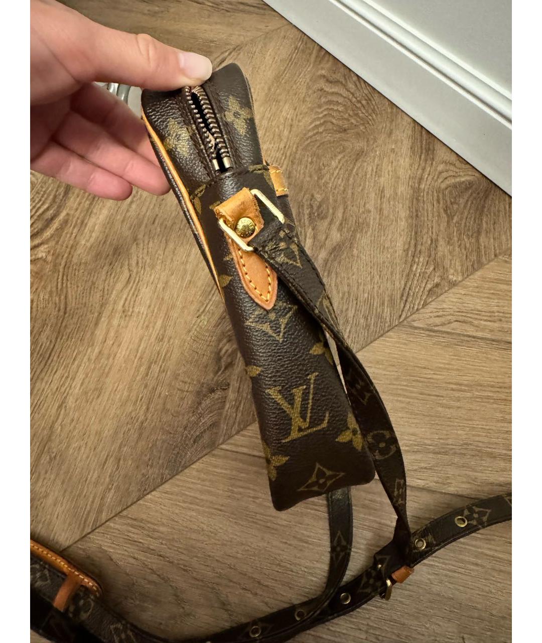 LOUIS VUITTON Коричневая сумка через плечо, фото 2