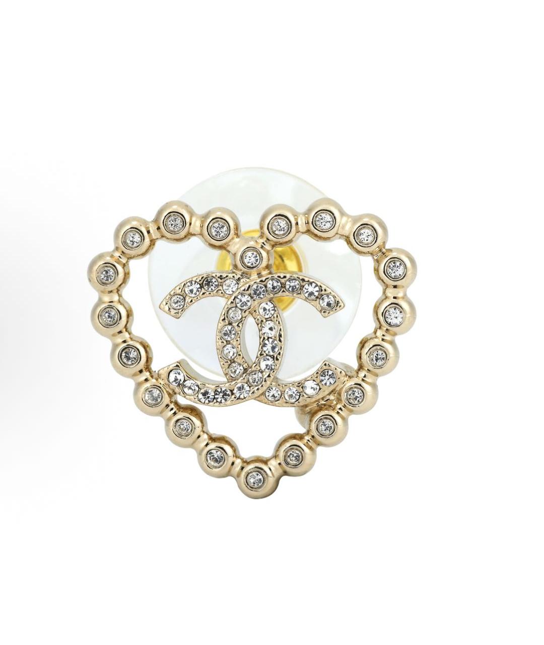 CHANEL Золотые серьги, фото 5