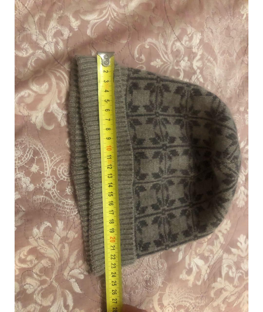 CANALI Бежевая кашемировая шапка, фото 8