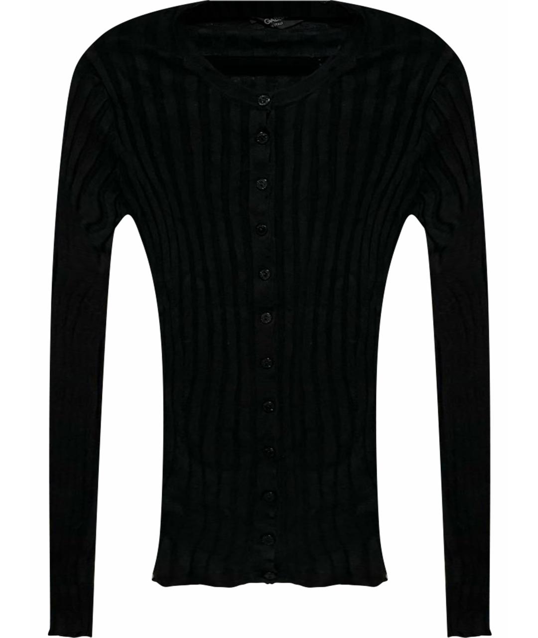 DOLCE&GABBANA Черный шелковый кардиган, фото 1