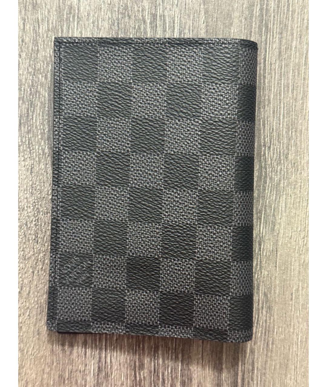 LOUIS VUITTON Черный кошелек, фото 2