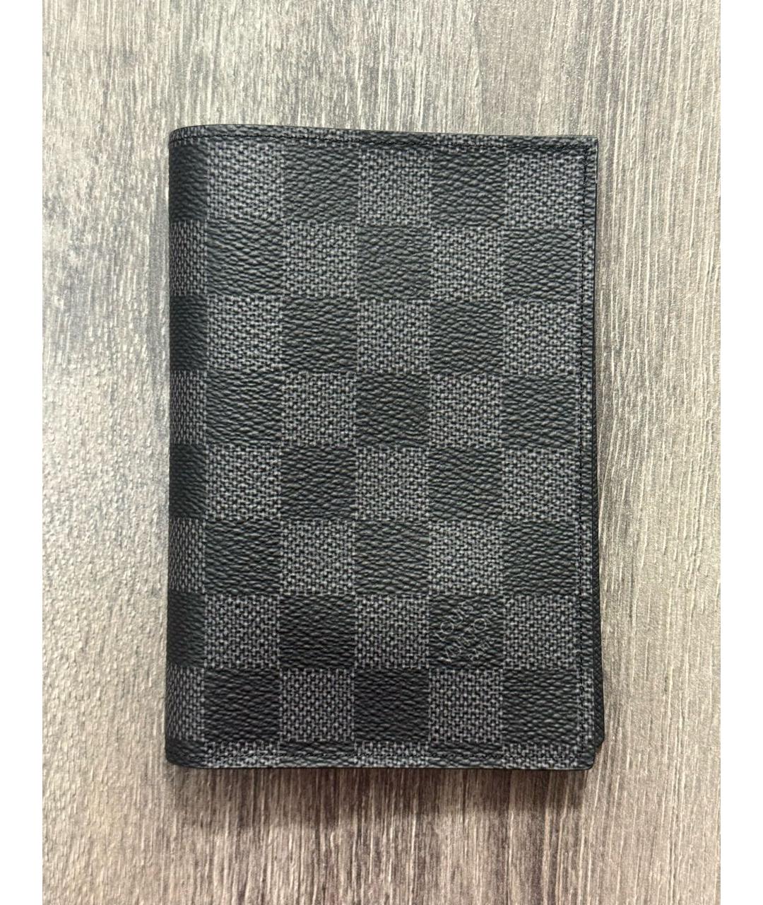 LOUIS VUITTON Черный кошелек, фото 6