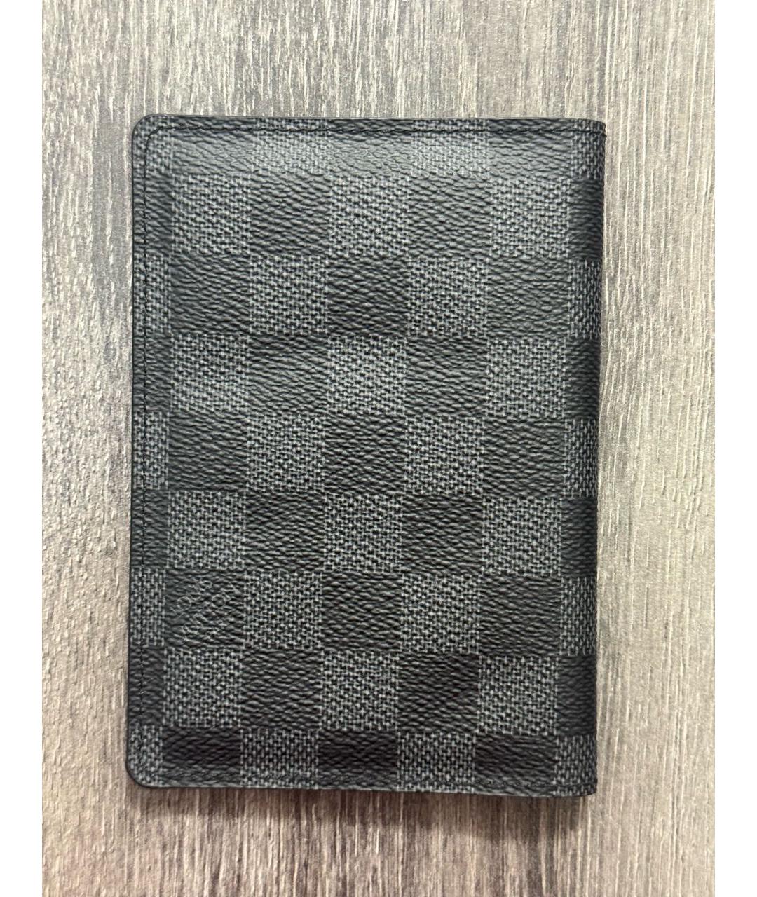 LOUIS VUITTON Черный кардхолдер, фото 2