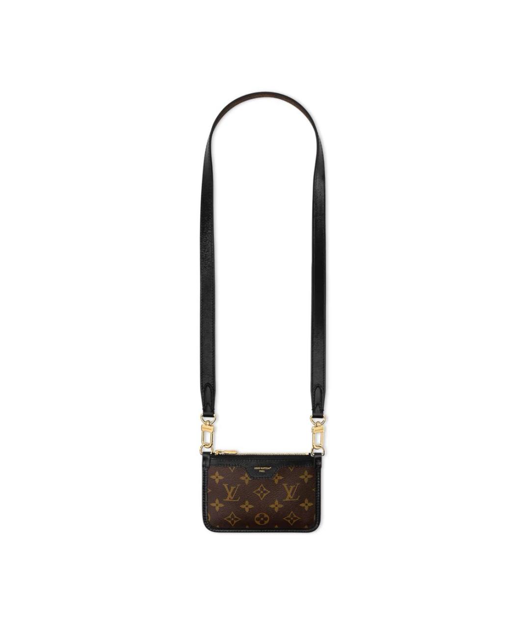 LOUIS VUITTON Коричневая сумка с короткими ручками, фото 7