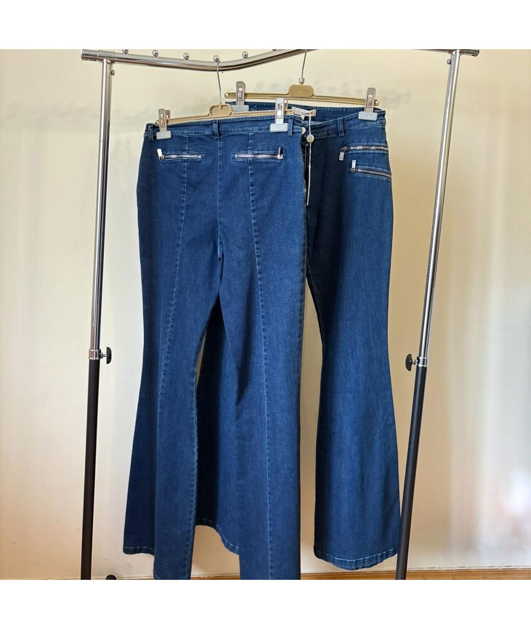 MICHAEL KORS Темно-синие хлопковые джинсы клеш, фото 3