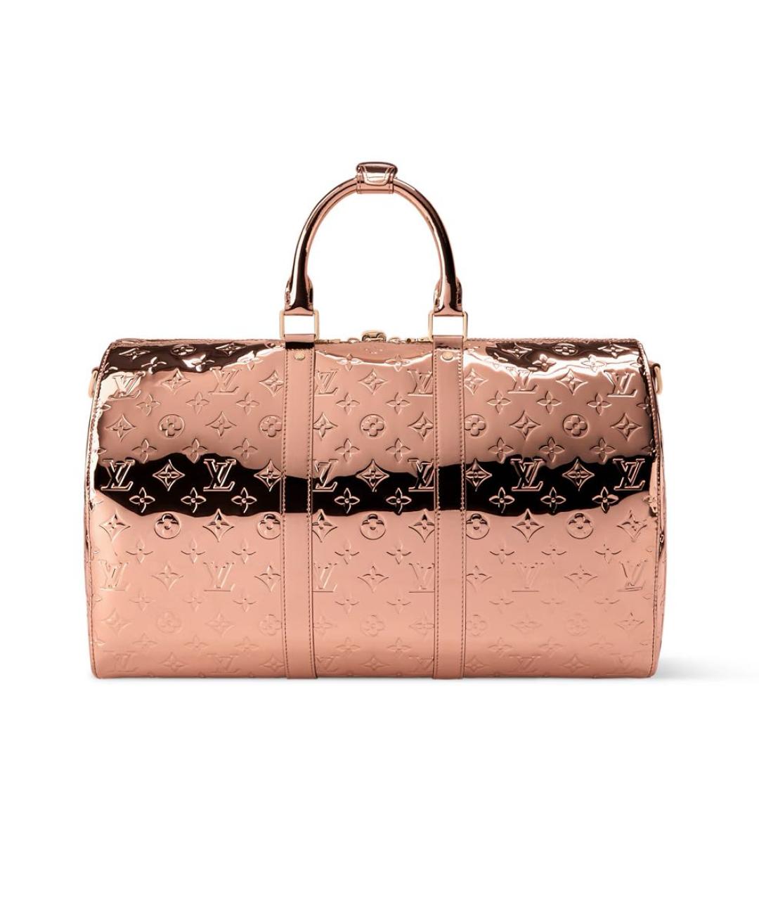 LOUIS VUITTON Розовая дорожная/спортивная сумка, фото 2
