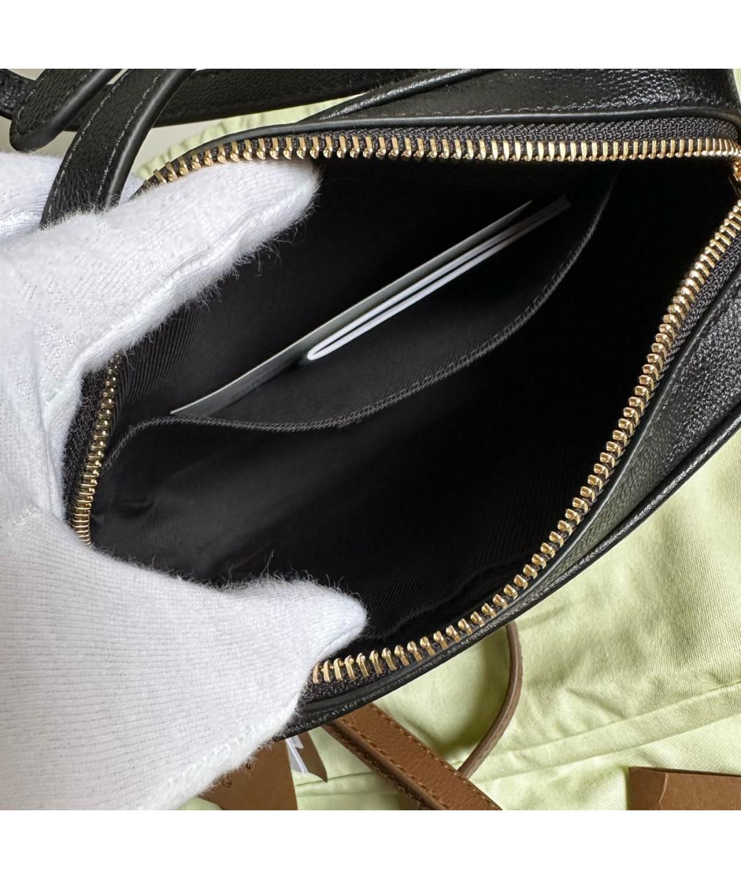 BURBERRY Черная сумка через плечо, фото 5