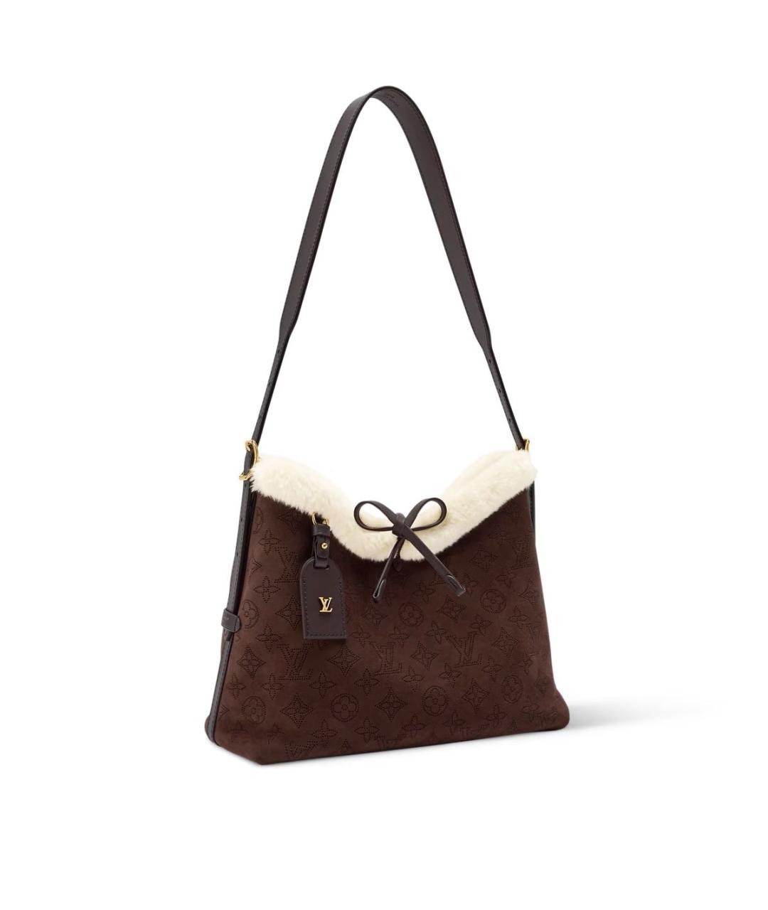 LOUIS VUITTON Коричневая сумка через плечо, фото 2