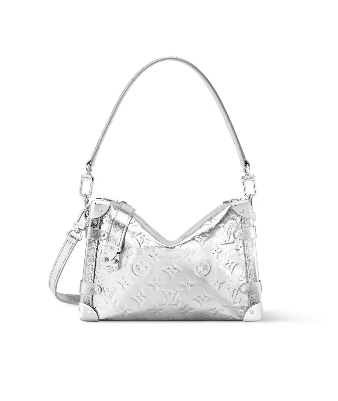 LOUIS VUITTON Серебряная сумка через плечо, фото 1
