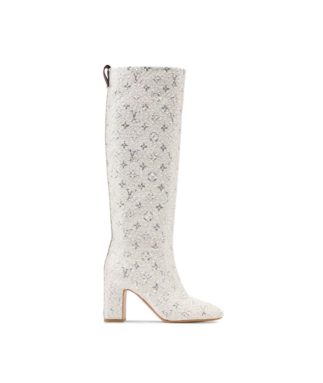 LOUIS VUITTON Белые сапоги, фото 1