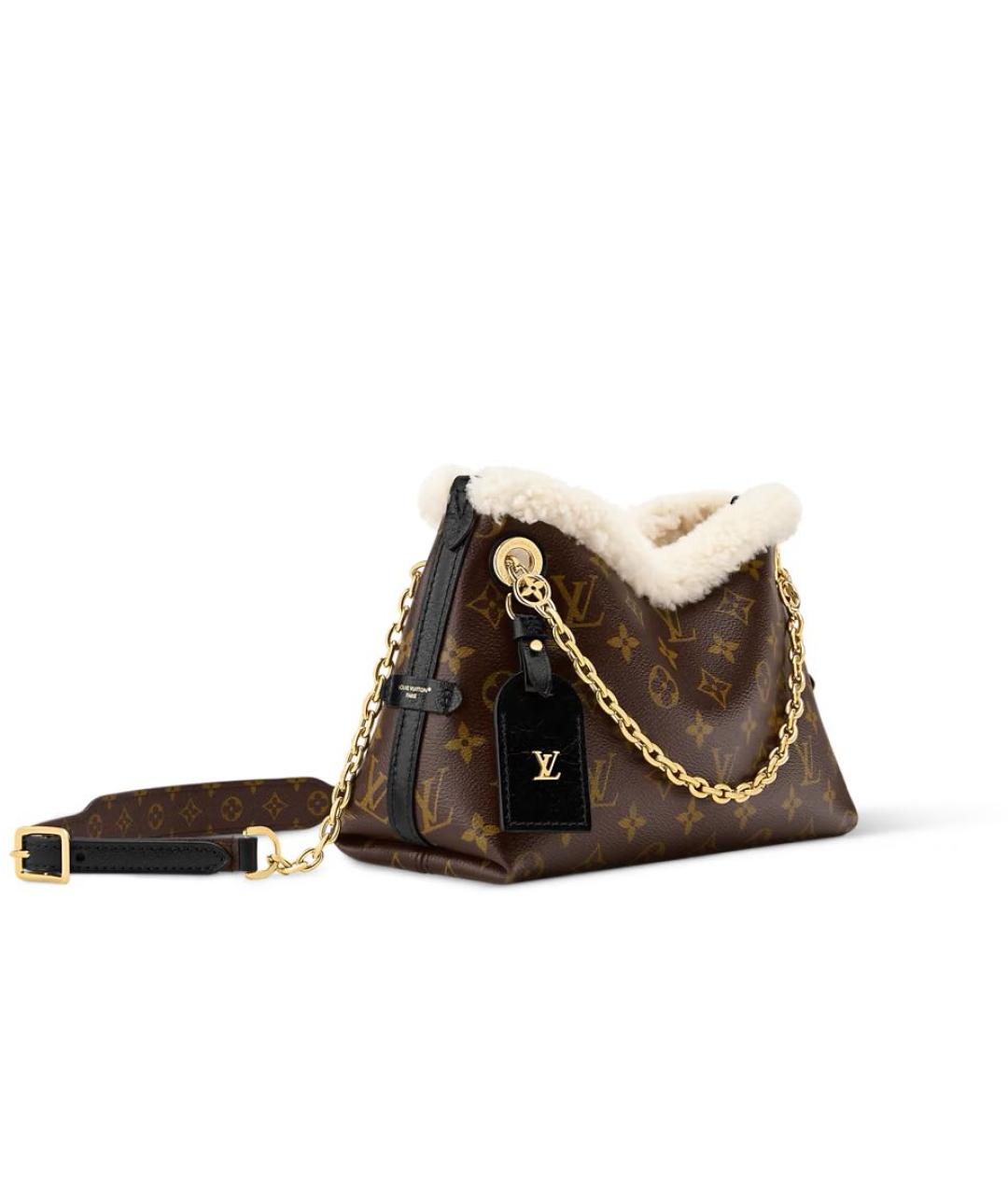 LOUIS VUITTON Коричневая сумка через плечо, фото 2