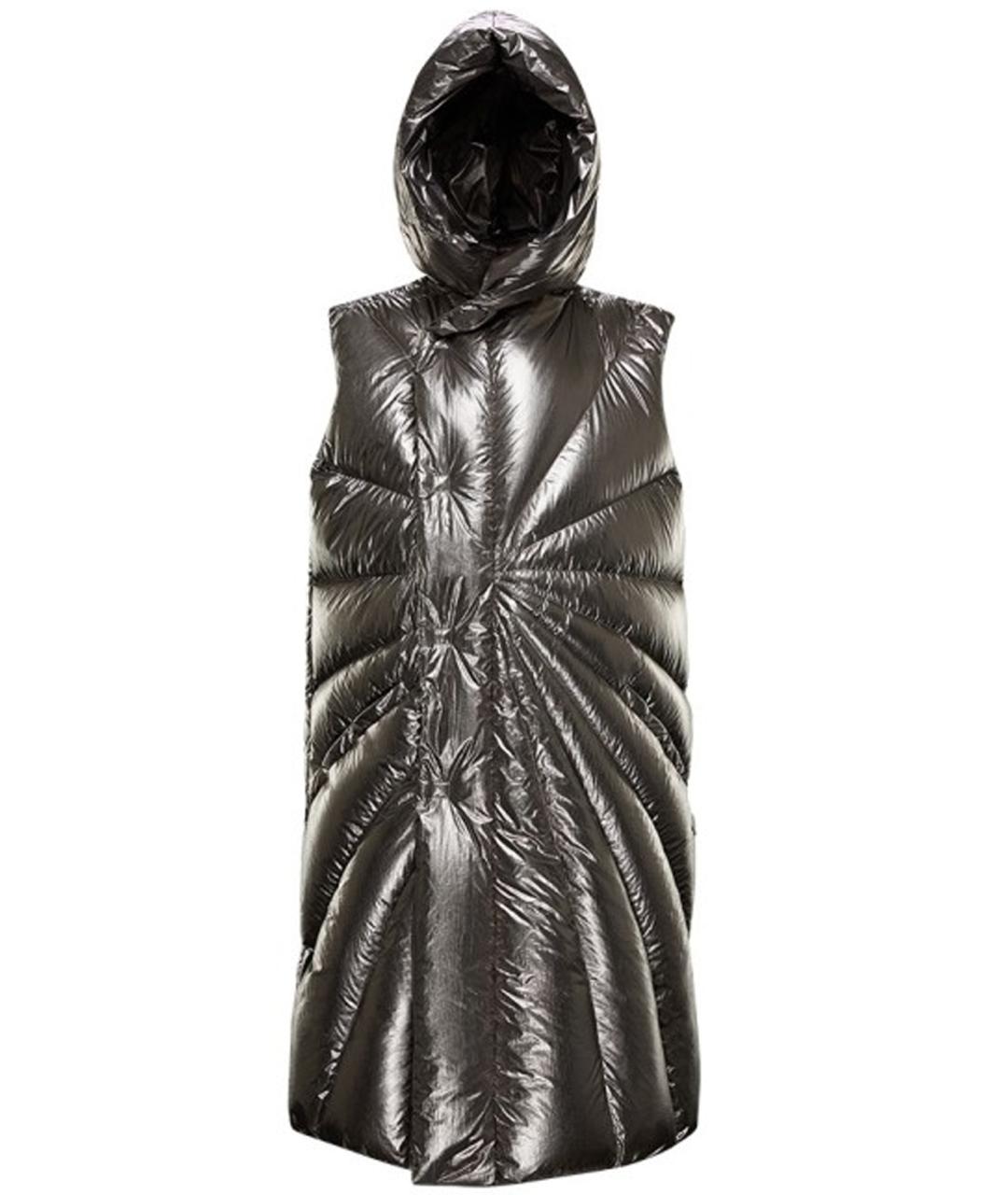 RICK OWENS Серебрянный жилет, фото 1