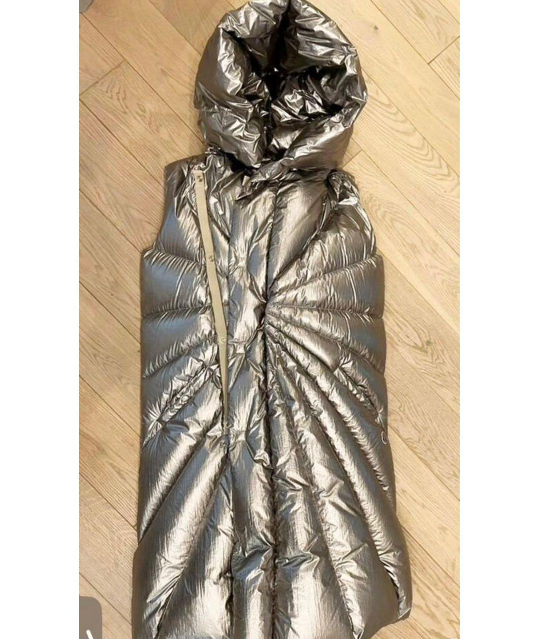 RICK OWENS Серебрянный жилет, фото 9