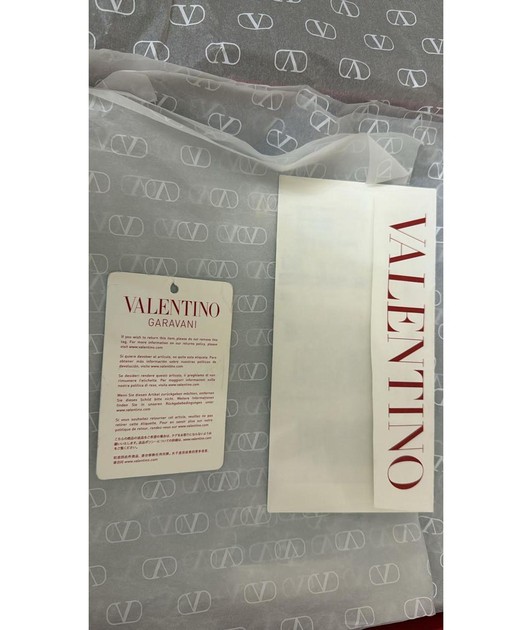 VALENTINO Черные кожаные ботинки, фото 6