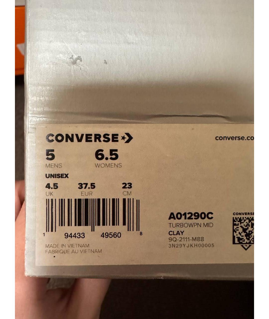 RICK OWENS DRKSHDW Коричневые кожаные кроссовки, фото 7