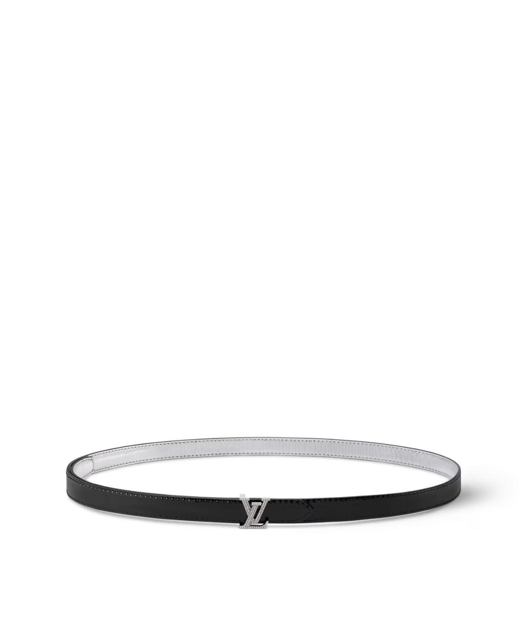 LOUIS VUITTON Серебрянный кожаный ремень, фото 3