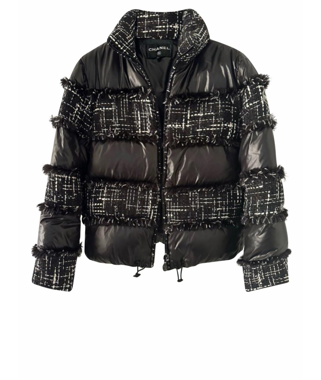 CHANEL Черный пуховик, фото 1