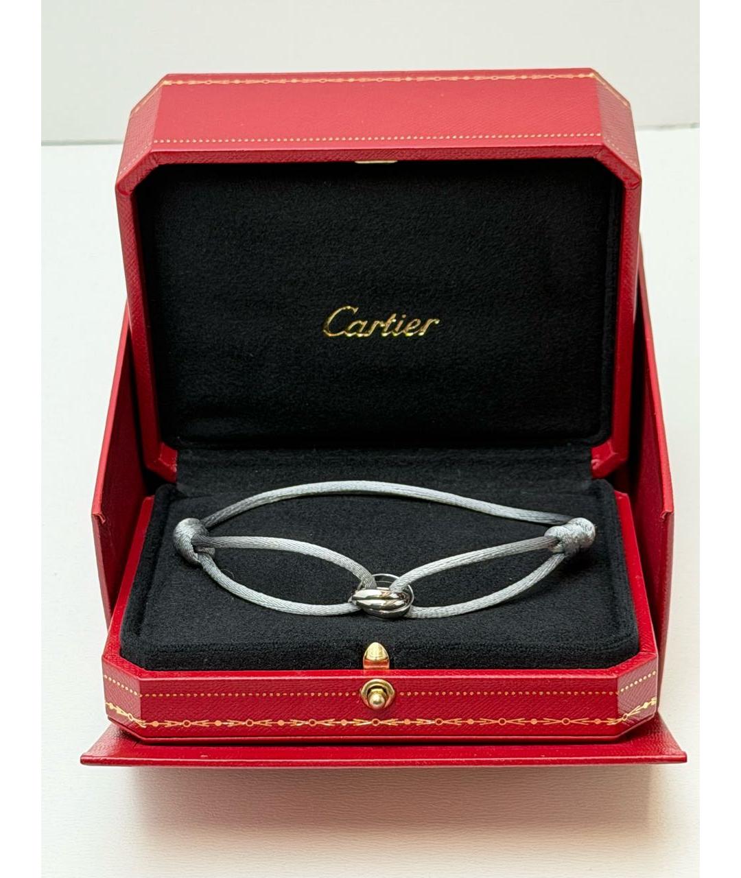 CARTIER Серый браслет из белого золота, фото 4