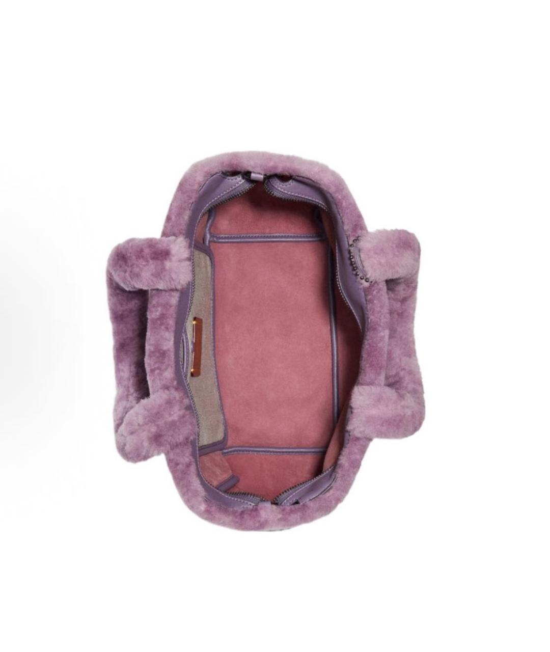 COACH Фиолетовая сумка тоут, фото 3