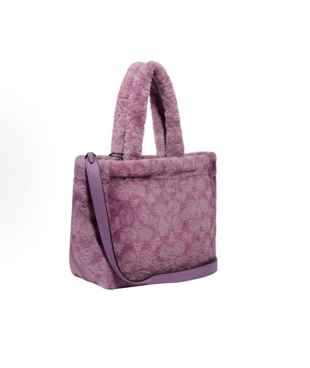 COACH Фиолетовая сумка тоут, фото 2