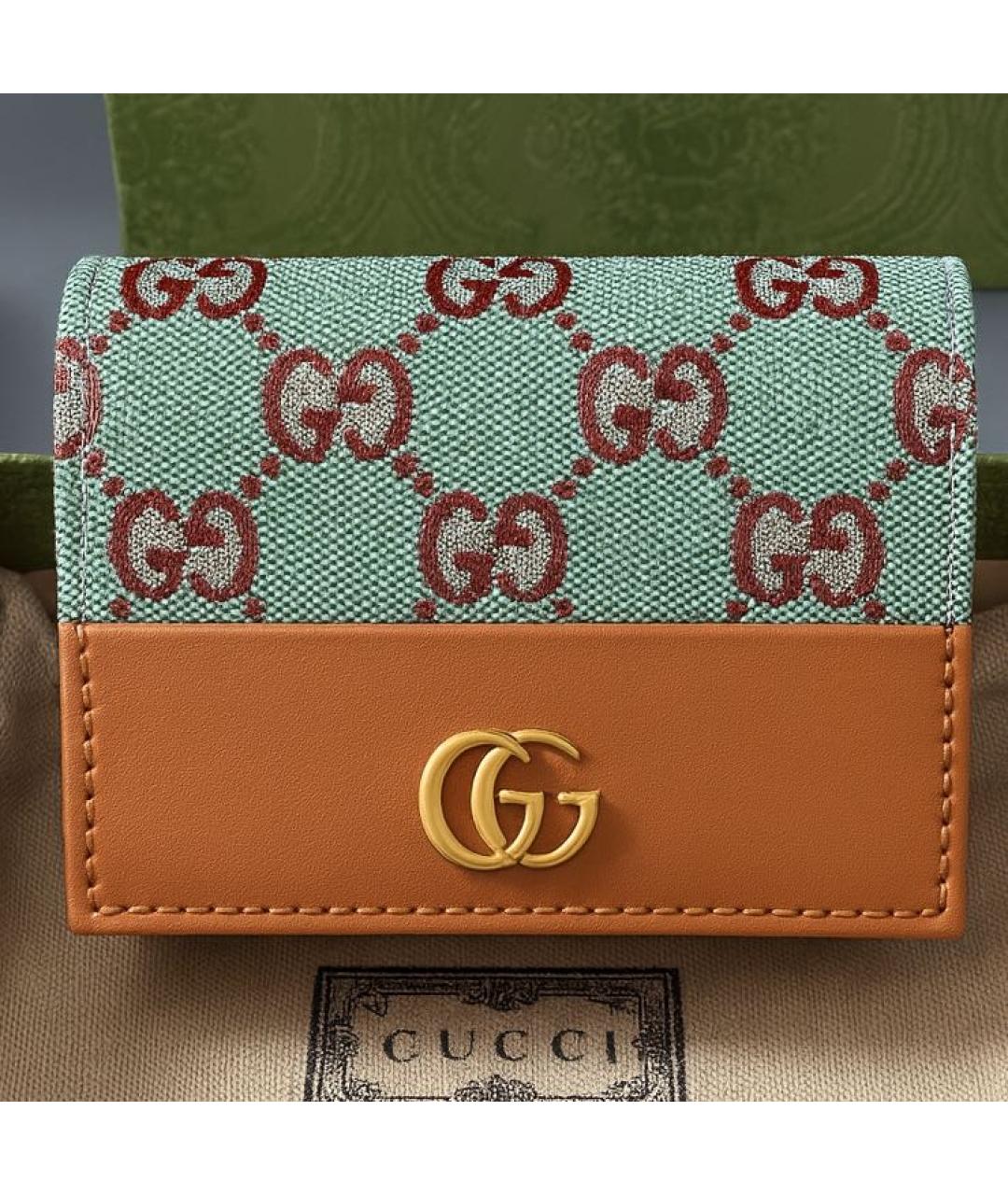 GUCCI Мульти кожаный кошелек, фото 9