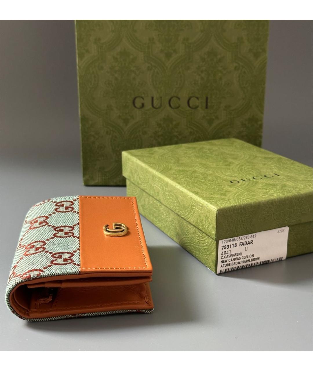 GUCCI Мульти кожаный кошелек, фото 3