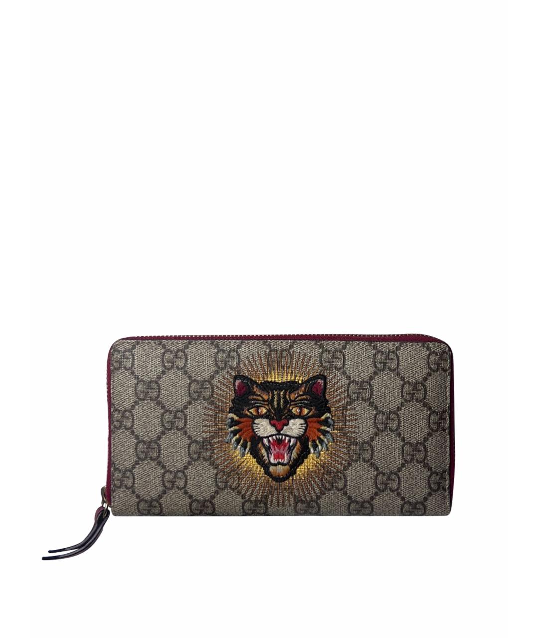 GUCCI Серый кошелек, фото 1