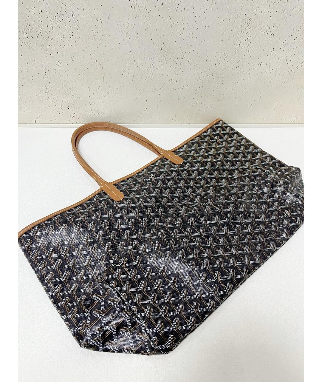 GOYARD Коричневая сумка тоут, фото 2