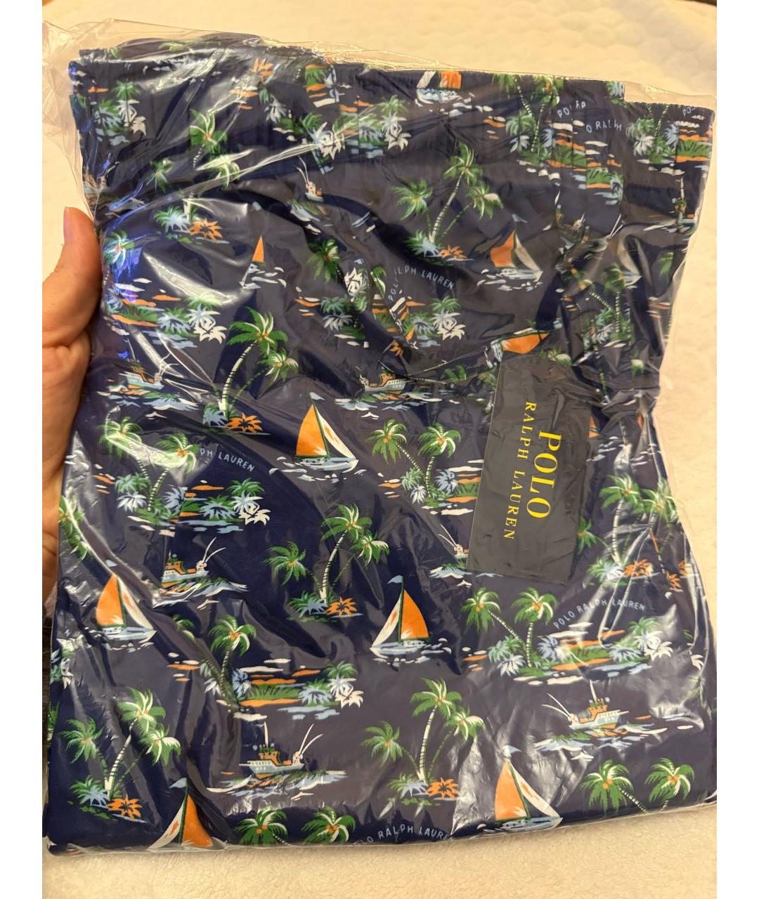 POLO RALPH LAUREN Синяя пижама, фото 4