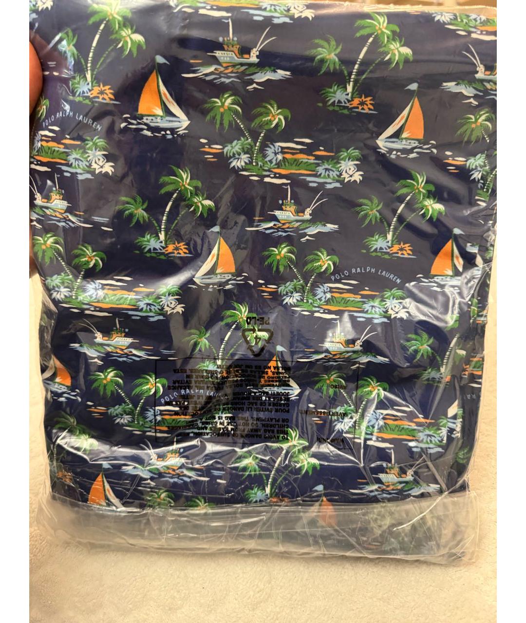 POLO RALPH LAUREN Синяя пижама, фото 5