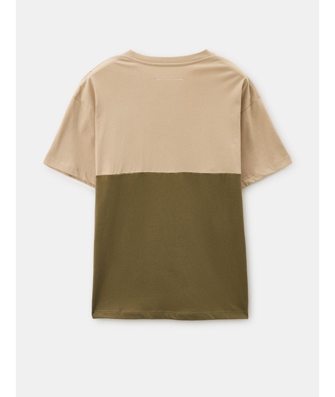 MM6 MAISON MARGIELA Мульти хлопковая футболка, фото 2